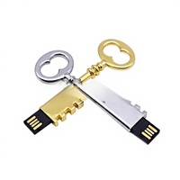 Clé USB Rétro en Métal 2.0/3.0 Nouvelle Garantie 5 Ans Château Magique Classique Ouvert au Trésor