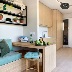 Casa Container Modificata Courageous con 1 Camera <span class=keywords><strong>da</strong></span> Letto, 40HQ, Pannelli Sandwich, Design Flat Pack, Stile Industriale Traspirante - Product Image 4