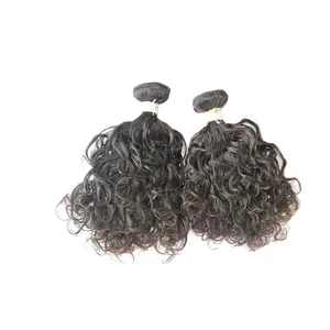 No shedding and tangle free brazilian virgin hair deep wave milky way brazilian hair