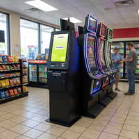 Игровой киоск Genmega ATM для экономичных игр на ловкость, с функцией самообслуживания, гарантией 1 год, на английском языке