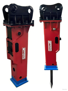 SB20 SB30 Britador Hidráulico Martelo 45mm 53mm Mining <span class=keywords><strong>Breaker</strong></span> para 1-5tons Escavadeira Rock Break Túnel Construção Remoção - Product Image 4