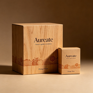 Scatola per Liquore Triple Sec all'Arancia con Logo Personalizzato OEM, Confezione Ecologica in Carta per Alcolici, Produzione Diretta - Product Image 1