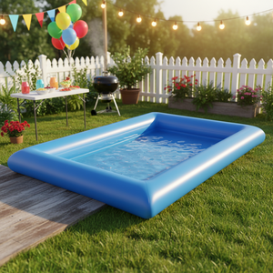 Grande <span class=keywords><strong>piscine</strong></span> gonflable pour la famille, pour enfants et adultes, jeux aquatiques d'été, PVC épaissi, résistant aux UV - Product Image 1