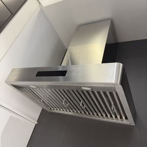 36 pouces. Hotte aspirante en acier inoxydable en forme de T, 1000 m³/h, 3 vitesses, écran tactile électrique et télécommande, pour usage hôtelier et domestique - Product Image 3