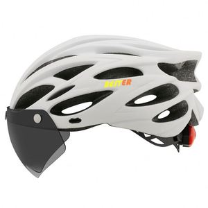 Casques de vélo de ville légers et portables pour adultes, casques de vélo de route urbain pour trottinettes électriques avec visière et lunettes de soleil - Product Image 3