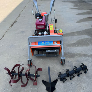 <span class=keywords><strong>Motocoltivatore</strong></span> a trasmissione a cinghia con ingranaggi di ricambio, modello a benzina/diesel, per triturazione efficiente e lavorazione del terreno, tosaerba - Product Image 4