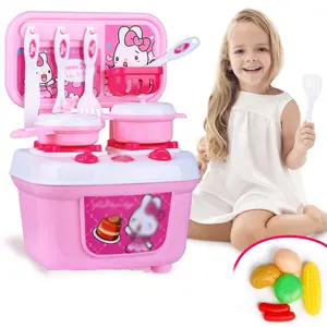 Jogo de brincar de casa de cozinha para crianças, jogo de simulação de cozinha para meninos e meninas, mais vendido de fábrica, brinquedo infantil de cozinha