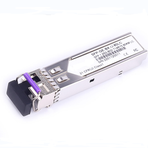 โมดูลรับส่งสัญญาณแสง SFP Bidi 20 กม. 40 กม. 80 กม. พร้อมราคาที่ดีที่สุด รองรับไฟเบอร์กิกะบิต 1.25g - Product Image 1