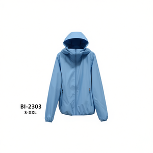 Giacca Antivento Taglie Forti da Donna S-XXL, Cappotto Leggero con Cappuccio - Product Image 2