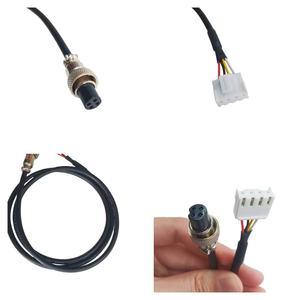 Conector de Aviación Aeroespacial GX12, Terminal XH2.54, Línea de Conexión de Señal con Blindaje de 4 Núcleos y 4 Pines, Cobre, IP65, 20A - Product Image 3