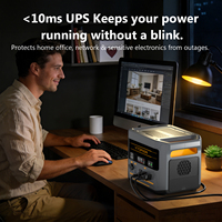 Station d'alimentation portable VTOMAN FlashSpeed 2400 V-BEYOND 2400W LiFePO4 haute capacité, générateur solaire avec câble de démarrage