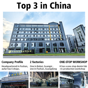 Ткань деним B9165 из неэластичной пряжи сиро, стойкая к выцветанию, недорогое сырье для джинсов по цене производителя - Product Image 2