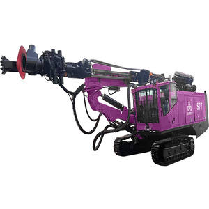 Foreuse hydraulique intégrée sur chenilles pour forage DTH et exploitation minière - Product Image 1