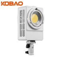Kdbao 300W COB Lampe de remplissage pour diffusion en direct, portable, éclairage vidéo continu, télécommande, éclairage de beauté extérieur