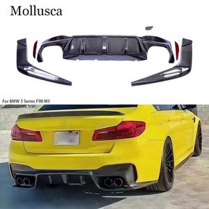 Difusor Trasero de Fibra de Carbono Estilo 3D para BMW Serie 5 F90 M5, 2017-2023 - Product Image 1
