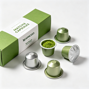 Capsule de matcha pour machine à café, préparation pratique, choix multiples de saveurs - Product Image 5