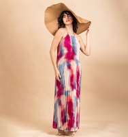 Robe maxi sans manches pour femme, qualité supérieure, prix compétitif, nouvelle robe trapèze sans manches très tendance