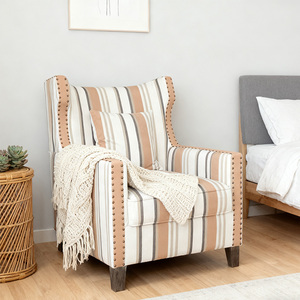 Amerikaanse Traditionele <span class=keywords><strong>Wingback</strong></span> Stoel Hoge Rug Vleugel <span class=keywords><strong>Chesterfield</strong></span> Stijl Accent Stoel Vintage Club Lederen Bank Voor Woonkamer - Product Image 3