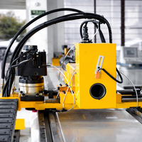 Máquina Dobladora de Tubos Automática Motorizada CNC de Alta Resistencia para Barandillas de Carreteras y Señales de Tráfico, Fabricada en Aluminio y Acero Inoxidable