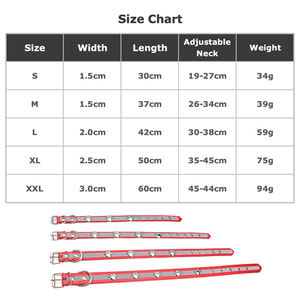 <span class=keywords><strong>Collar</strong></span> de Perro Moderno de PU Reflectante con Decoración de Huella, <span class=keywords><strong>Collar</strong></span> Ajustable y Duradero para Mascotas, Diseño de Seguridad Nocturna con Tira Reflectante - Product Image 6