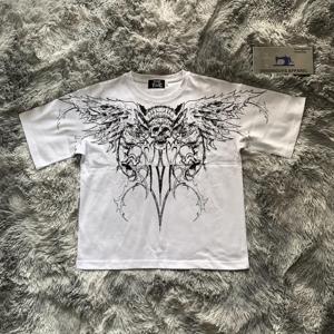 DENIMGUYSカスタムサマーメンズDTGプリント<span class=keywords><strong>T</strong></span>シャツアシッドウォッシュヴィンテージOネック半袖ハイストリートカジュアル<span class=keywords><strong>T</strong></span>シャツ - Product Image 2
