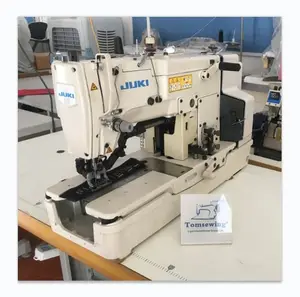 Used Jukis 781 Industrial Suit Shirt Bucket Eyelet Buttonhole Attaching Button Hole Sewing Machine