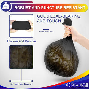 أكياس قمامة صغيرة للحمام ، بطانات صناديق نفايات بلاستيكية سعة 5 لتر/غالون ، أكياس قمامة صغيرة للاستخدام في المنزل أو المكتب أو غرفة النوم - Product Image 5