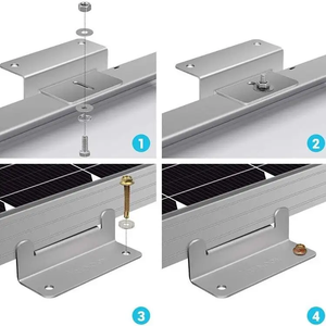 Corigy 8 unités de montage de <span class=keywords><strong>panneau</strong></span> <span class=keywords><strong>solaire</strong></span> z <span class=keywords><strong>support</strong></span> de <span class=keywords><strong>support</strong></span> <span class=keywords><strong>pour</strong></span> <span class=keywords><strong>bateau</strong></span> - Product Image 3