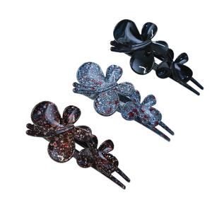 Vente en gros <span class=keywords><strong>de</strong></span> pinces à cheveux papillon Sweet Pollock Fashion, pinces à cheveux en PC <span class=keywords><strong>de</strong></span> haute qualité coréenne, accessoires pour cheveux pour femmes, Saint-Valentin - Product Image 1