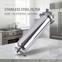 Matériel de traitement de l'eau, filtration haute efficacité, boîtier de filtre à sac simple/double/multiple