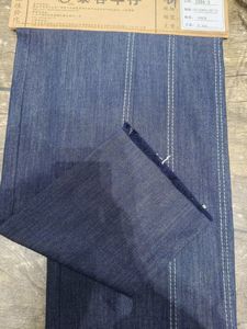 Composición de fibra múltiple, proceso teñido de hilo flameado tejido, paquete textil mezclado de fibra Yasseel, tela vaquera índigo teñida para bolso de niños - Product Image 3