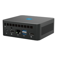 Mini PC Zkmagic N150 con LAN 2.5G, Alder Lake, Windows 11, Doble SSD M.2, Almacenamiento Híbrido Extensible, para Firewall, PVE, Gateway