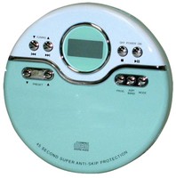 Reproductor de CD/MP3 Portátil Recargable CONFRONT SB-3703 con Altavoz y Control por Aplicación para Uso en Automóvil