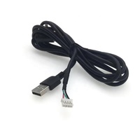 Câble USB personnalisé vers JST PH2.0, câble de données 4 broches JST femelle vers USB 2.0 mâle