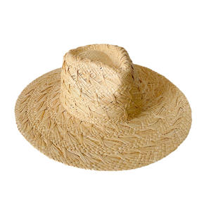 Belle qualité raphia paille large bord Fedora femmes <span class=keywords><strong>Panama</strong></span> chapeaux large bord herbe naturelle plage chapeau d'été pour la protection solaire - Product Image 6
