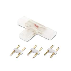 Connecteur T haute tension, résistant et durable ; idéal pour des connexions électriques sûres dans les circuits électriques. - Product Image 1