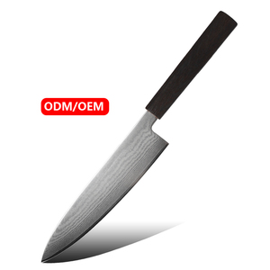 KITCHENCARE 2026 Nuevos Productos Cuchillos de <span class=keywords><strong>Cocina</strong></span> de Acero Damasco Vg10 Cuchillo de Chef Damasco - Product Image 1