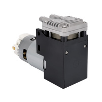 Pompe à vide à micro-piston HCKG, 80 kPa, 40 L/min, petite pompe à air et pompe à vide à double usage, moteur à piston portable