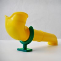 Mini jouet de terrain de jeu extérieur, télescope periscopique rond en plastique EVA pour enfants