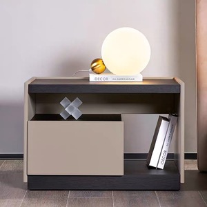 Hot Selling Bedroom Furniture Modern Design <b>Night</b> Table <b>Night</b> <b>Stand</b> Bedside Table Modern Bed Side Table With Drawer for Home - Product Image 2