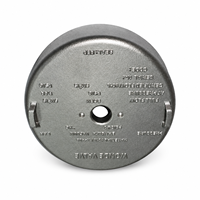 Composants moulés sur mesure en acier inoxydable CF8M par moulage à la cire perdue de précision, 0,2 kg, pour vannes industrielles et couvercles de vannes d'incendie