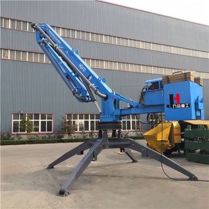Pluma Distribuidora de Hormigón Hidráulica de 15m 17m 21m Marca JIUHE, Pluma Móvil para Colocación de Hormigón, Fábrica China - Product Image 5