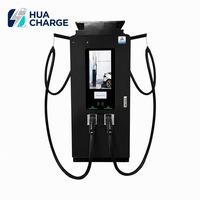 Module d'alimentation personnalisé 240 kW, chargeur rapide double CCS2 DC 250 A IP54 OCPP 1.6J pour terminal de bus interurbain et espace de manutention