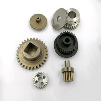 Lavorazione Cnc personalizzata pignone in acciaio inossidabile albero ingranaggio cilindrico in plastica metallica ottone piccola spirale angolare dritto ingranaggi conici