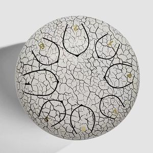 Tambour à langue en acier de haute qualité de 6 pouces à 8 tons avec divers motifs, tambour à main - Product Image 4