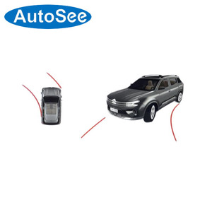 Traje Original OEM Monitor para <span class=keywords><strong>Citroen</strong></span> <span class=keywords><strong>DS7</strong></span> DS9 C5 Aircross 360 Cámara pájaro vista panorámica delantera Trasera Sistema inverso envolvente - Product Image 1