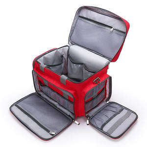 Sac médical d'extérieur de grande taille Kit de premiers soins en tissu Oxford monté sur chariot pour voyage Camping Pack d'urgence de médecine anti-épidémique - Product Image 2