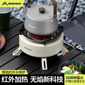 Bisinnna Portable Gas Stove SK255 Infrared Outdoor <b>Camping</b> Tea Brewing Windproof - Product Image 5
