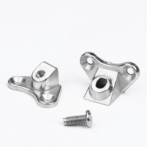 Hot bán hợp kim kẽm kết nối đồ nội thất tủ quần áo Kệ kết nối đồ nội thất chân đế góc - Product Image 4