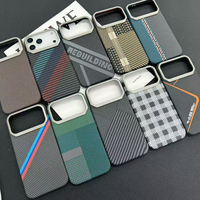 Étui de téléphone en fibre d'aramide VAWI 17 Pro Max pour Samsung S25 S26 Ultra, coque de téléphone portable pour iPhone, coque de téléphone, capa de celular